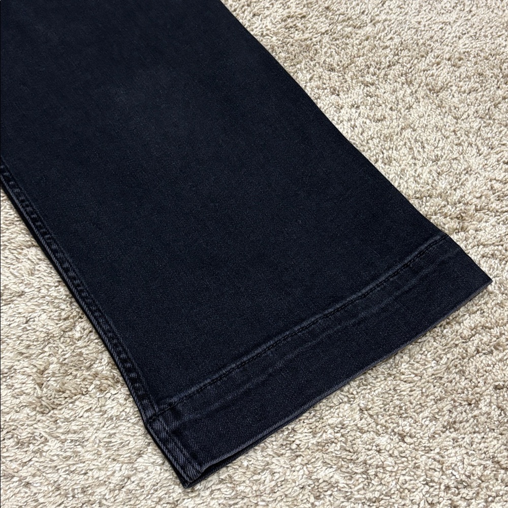 The Colette Crop High-Crop Wide-Leg Jeans - Picture 4 of 10